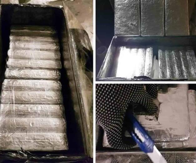 Decomisan 76 mdd en droga al CJNG en aeropuerto en CDMX Decomisan 76 mdd en droga al CJNG en aeropuerto en CDMX