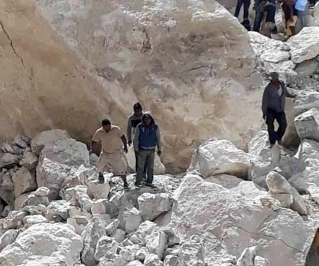 Suman 4 muertos por derrumbe de mina en Hidalgo Suman 4 muertos por derrumbe de mina en Hidalgo