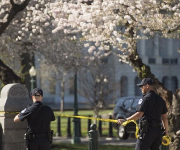 Arrestan a un sospechoso armado cerca de Capitolio Arrestan a un sospechoso armado cerca de Capitolio
