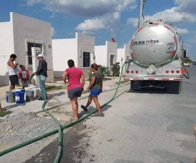Culpan a CFE de escasez de agua Culpan a CFE de escasez de agua