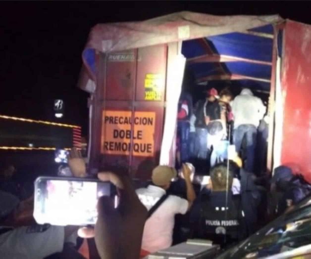 Aseguran a 150 centroamericanos Aseguran a 150 centroamericanos