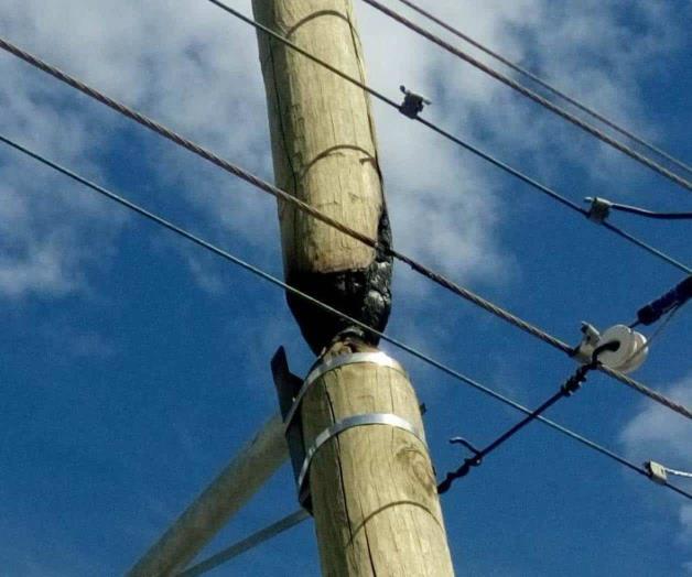 Aumentan los incendios en postes y cables de energía Aumentan los incendios en postes y cables de energía