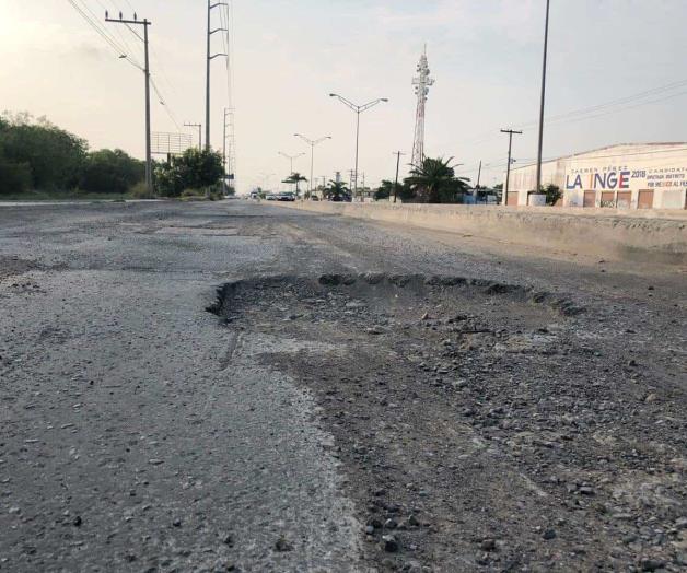 Repavimentarán vialidades llenas de pozos en Matamoros Repavimentarán vialidades llenas de pozos en Matamoros