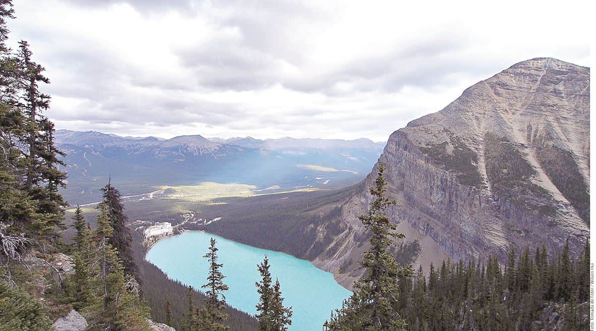 DE LUJO. A unos 60 kilómetros de Banff, en Alberta, Canadá, Lake Louise presume su belleza.