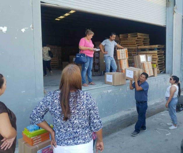 Inician el reparto de libros de texto Inician el reparto de libros de texto