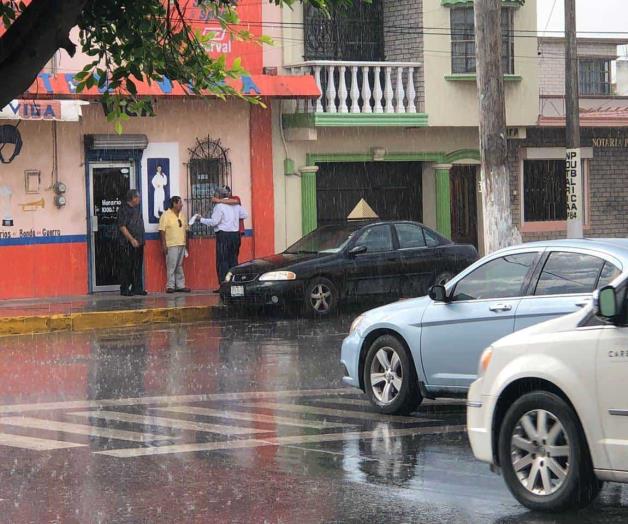 Sorprende, y refresca, lluvia a matamorenses Sorprende, y refresca, lluvia a matamorenses