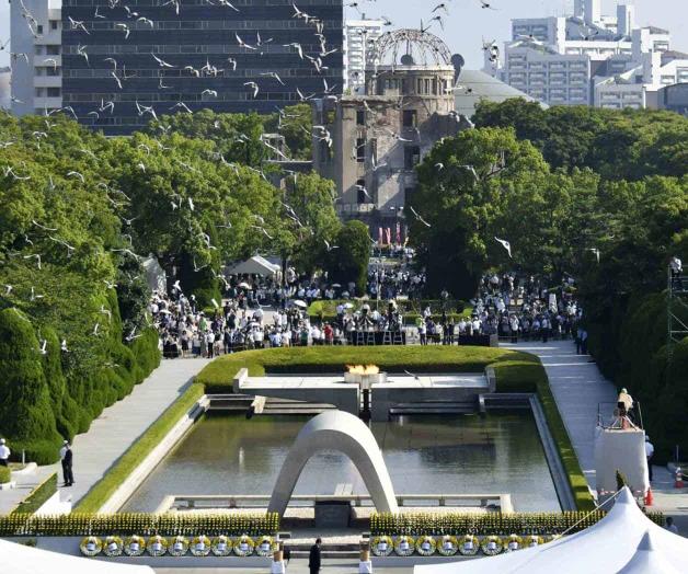 Hiroshima recuerda a víctimas de la bomba Hiroshima recuerda a víctimas de la bomba