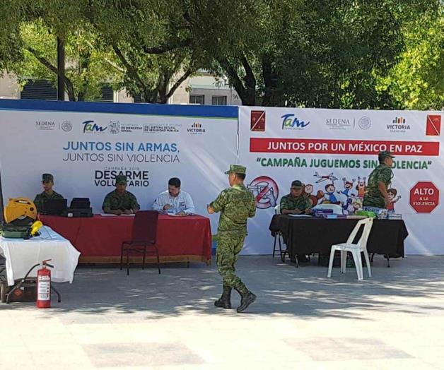 Comienza el desarme ciudadano en Victoria Comienza el desarme ciudadano en Victoria