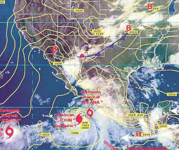 Avizoran que John alcance categoría 3 Avizoran que John alcance categoría 3