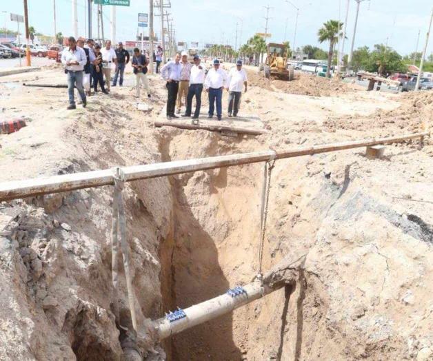 Supervisa alcalde rehabilitación de colectores de drenaje sanitario Supervisa alcalde rehabilitación de colectores de drenaje sanitario