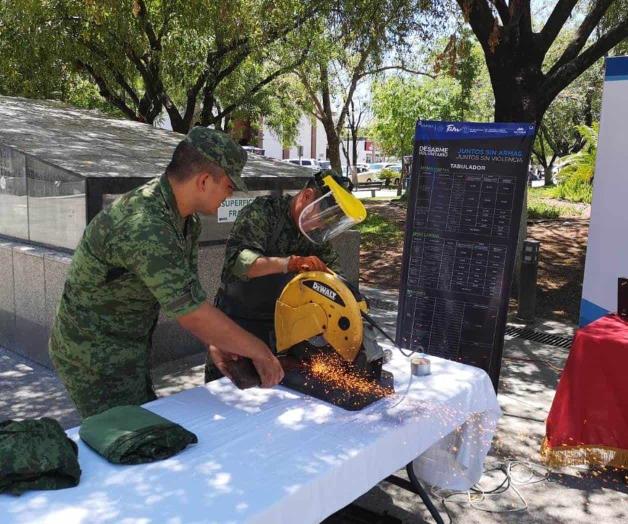 Instalan módulos de canje de armas Instalan módulos de canje de armas