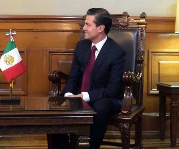 Llega Peña Nieto a reunión con AMLO Llega Peña Nieto a reunión con AMLO