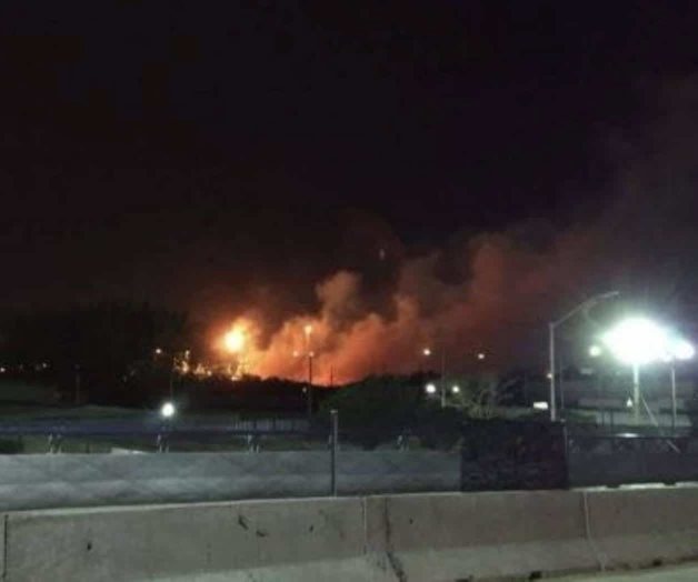 MADERO: Paniquean fumarolas de refinería a vecinos MADERO: Paniquean fumarolas de refinería a vecinos