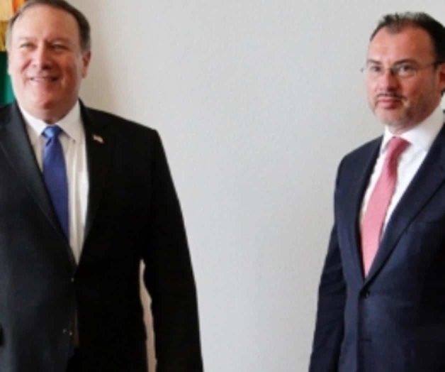 Dialogan Pompeo y Videgaray sobre migración y seguridad Dialogan Pompeo y Videgaray sobre migración y seguridad