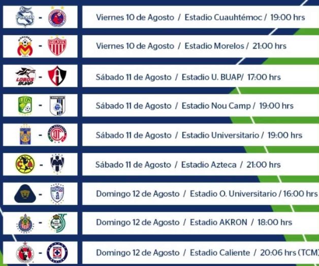 En riesgo los invictos de La Máquina, Pumas y Rayados En riesgo los invictos de La Máquina, Pumas y Rayados