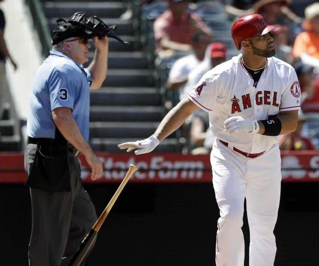 Gana Angelinos a base de jonrones Gana Angelinos a base de jonrones