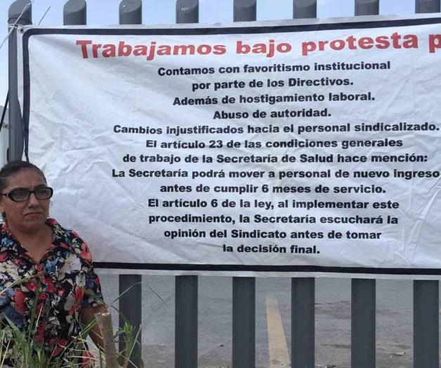 Ignoran peticiones de trabajadores de Salud Ignoran peticiones de trabajadores de Salud