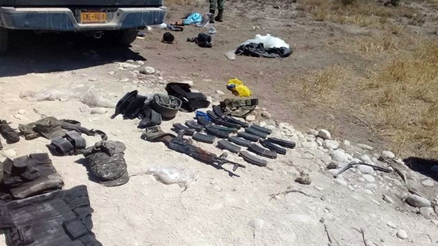 Enfrentan militares a sicarios en Parás Enfrentan militares a sicarios en Parás