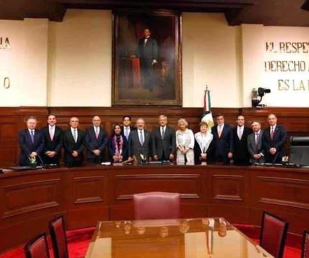 Ambiente cordial en reunión con AMLO, dicen ministros Ambiente cordial en reunión con AMLO, dicen ministros