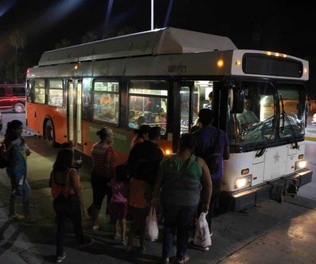 Amplían transporte nocturno, incluyen Misiones del Puente Amplían transporte nocturno, incluyen Misiones del Puente