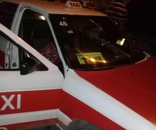 Atacan a balazos a taxista, y muere Atacan a balazos a taxista, y muere