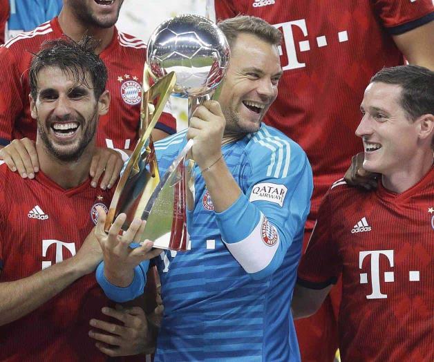 Golea Bayern a Eintracht Frankfurt y gana la Supercopa Alemana Golea Bayern a Eintracht Frankfurt y gana la Supercopa Alemana