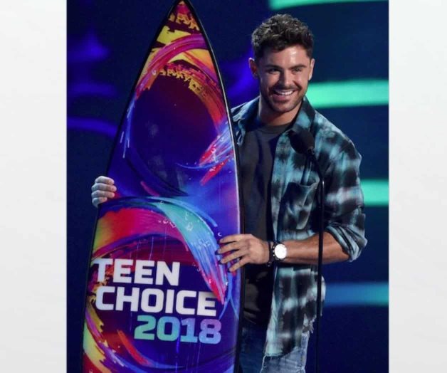 Zac Efron, primer ganador en los Teen Choice Awards 2018 Zac Efron, primer ganador en los Teen Choice Awards 2018