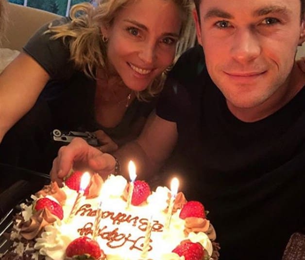 Chris Hemsworth festeja sus 35 años en familia Chris Hemsworth festeja sus 35 años en familia