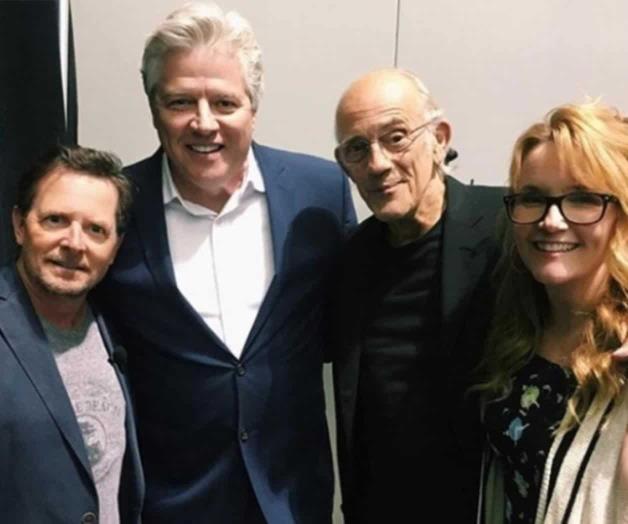 Se reúnen actores de ‘Volver al Futuro’ Se reúnen actores de ‘Volver al Futuro’