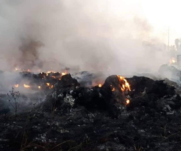 Consume voraz incendio cartonera en Matamoros Consume voraz incendio cartonera en Matamoros