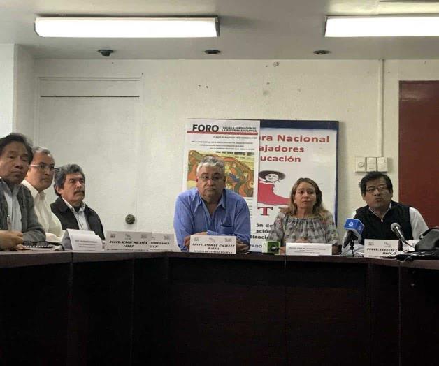 Apura CNTE cancelar reforma educativa Apura CNTE cancelar reforma educativa