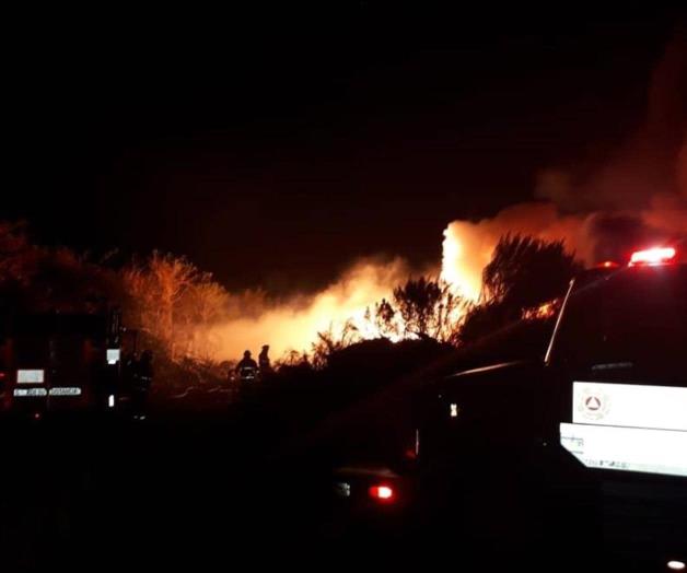 Consume cartonera un voraz incendio