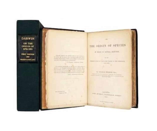 Subastarán primera edición de El origen de las especies de Darwin Subastarán primera edición de El origen de las especies de Darwin