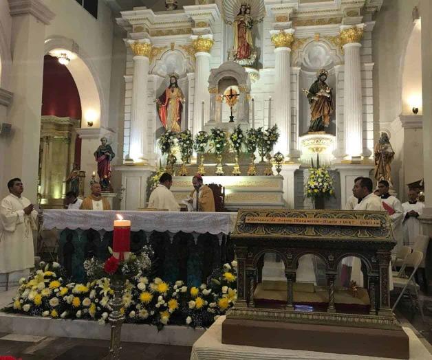 MATAMOROS: Arriban reliquias de Santa María Margarita Alacoque MATAMOROS: Arriban reliquias de Santa María Margarita Alacoque