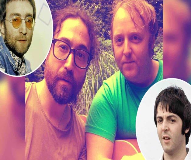 Posan juntos hijos de ex Beatles Posan juntos hijos de ex Beatles