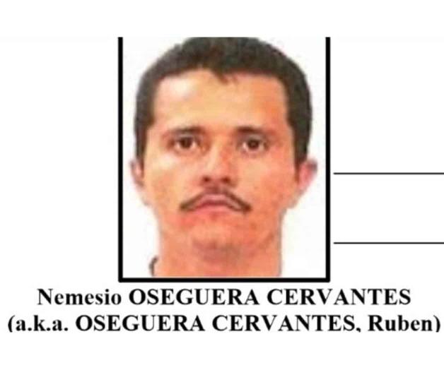 Ofrecen recompensa por El Mencho, líder del CJNG Ofrecen recompensa por El Mencho, líder del CJNG