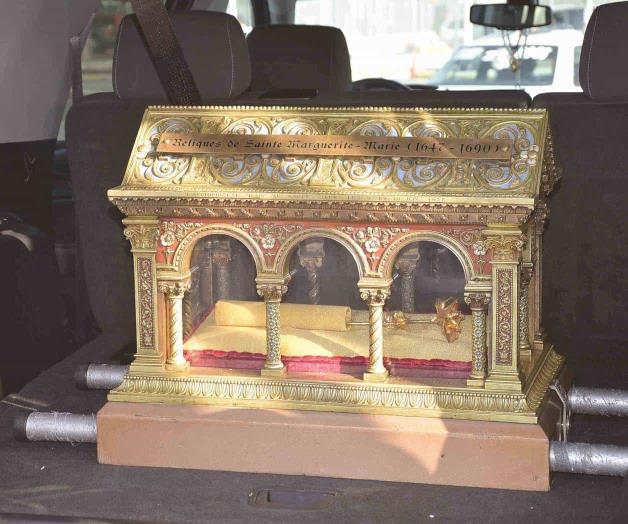 Llegan reliquias de Santa Margarita Llegan reliquias de Santa Margarita