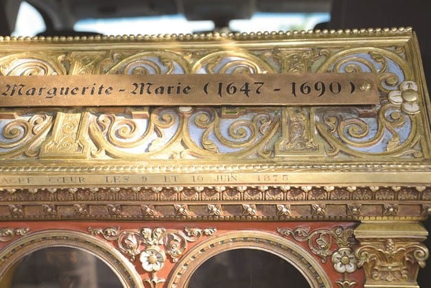 Llegan reliquias de Santa Margarita Llegan reliquias de Santa Margarita