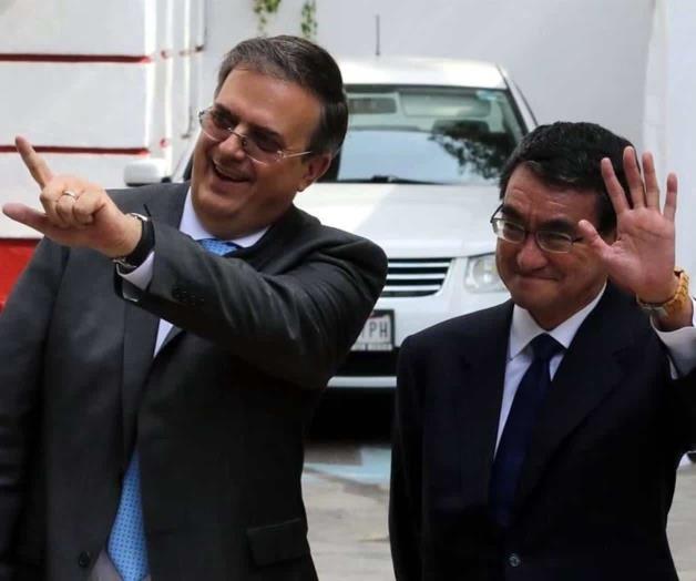 Se reúne Ministro japonés con AMLO Se reúne Ministro japonés con AMLO