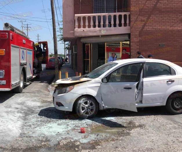 Reynosa: Vehículo en llamas Reynosa: Vehículo en llamas
