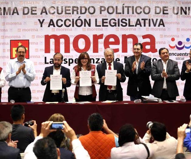 Presidirá Morena las dos Cámaras Presidirá Morena las dos Cámaras