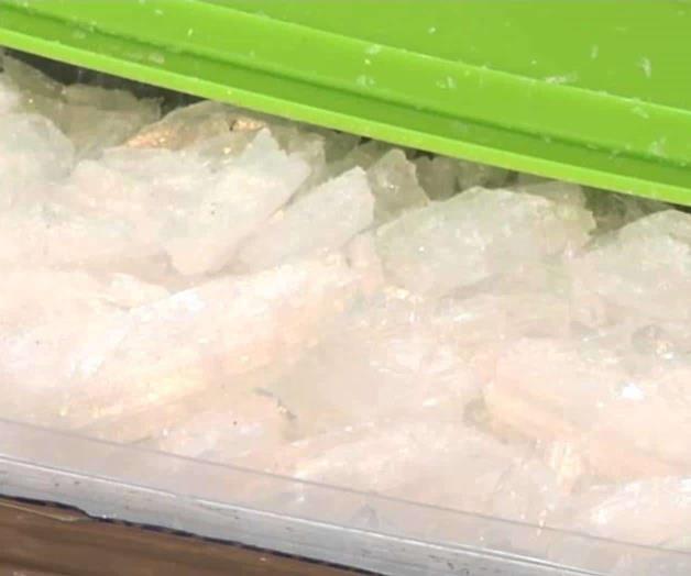 Aseguran casi 47 toneladas de cristal en Sinaloa Aseguran casi 47 toneladas de cristal en Sinaloa