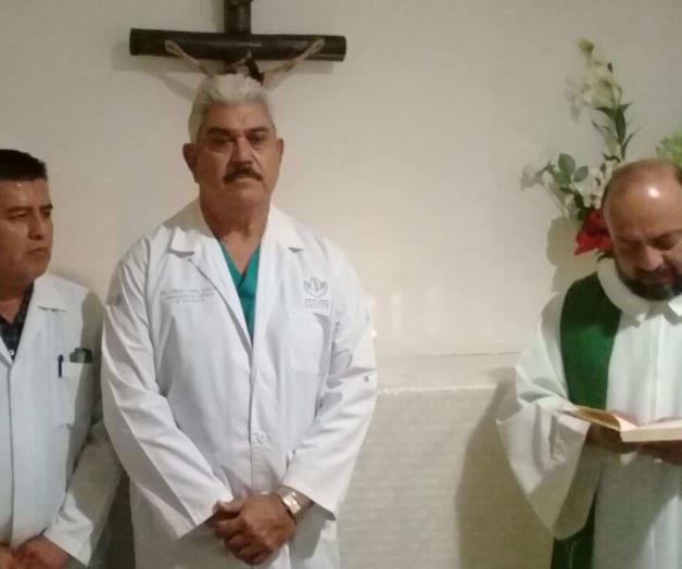 Inauguran pequeña capilla en el ISSSTE Inauguran pequeña capilla en el ISSSTE