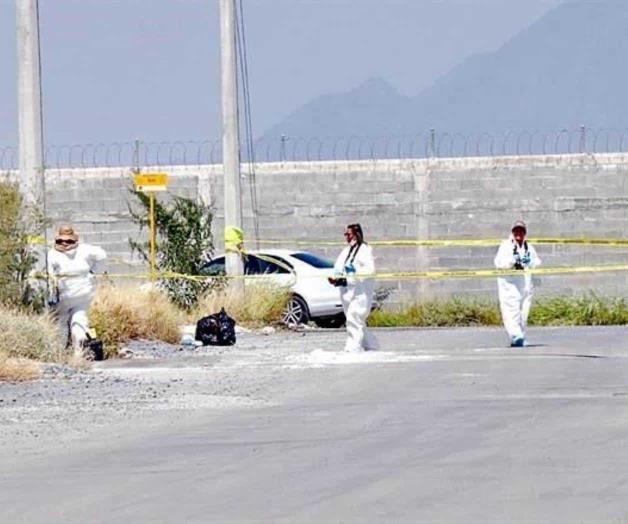 Encuentran a mujer embolsada en Nuevo León Encuentran a mujer embolsada en Nuevo León