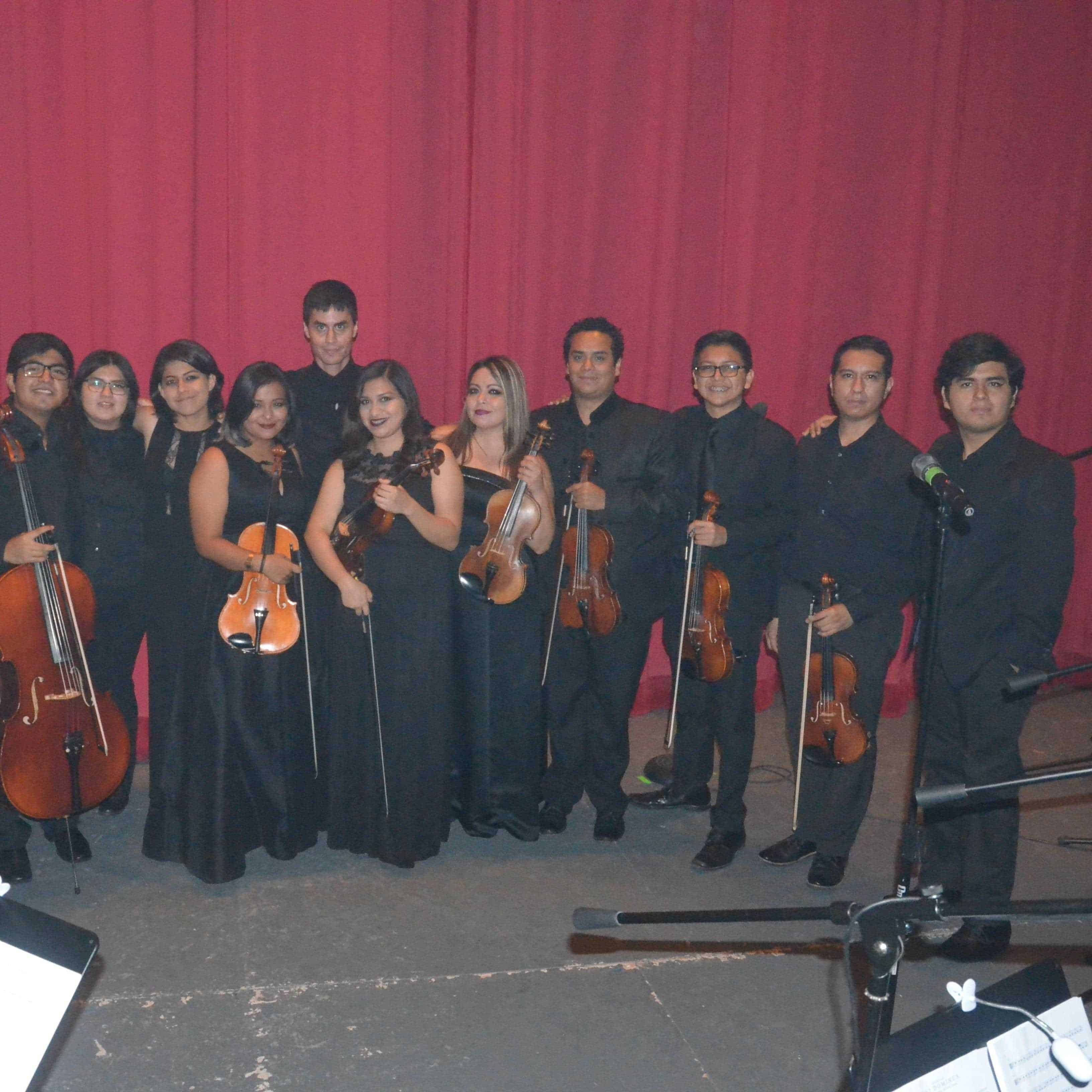 DE LUJO. Talentosos músicos del Ensamble de Cámara Euterpe.