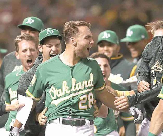 A’s empatan a Houston en la cima de la división A’s empatan a Houston en la cima de la división