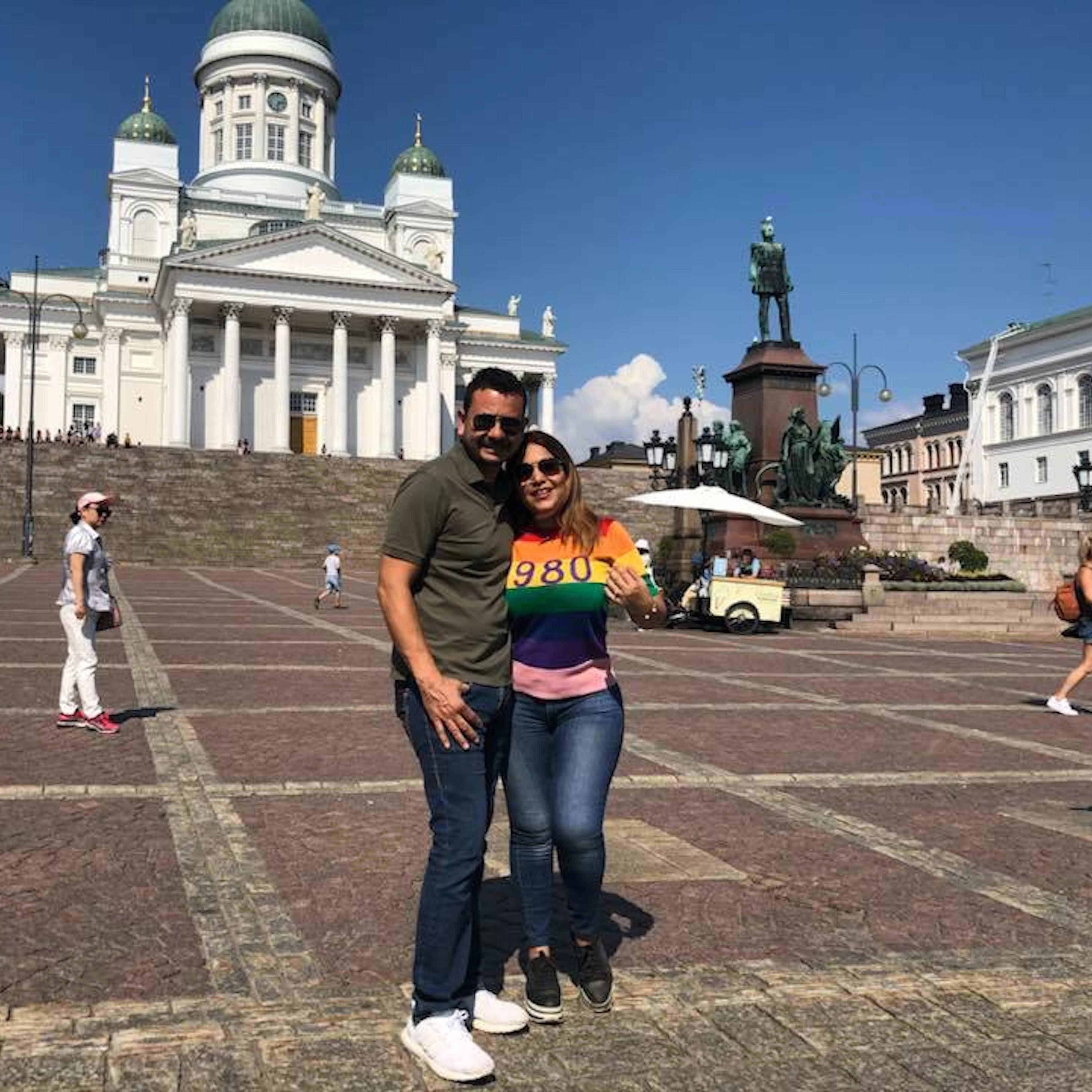 FINLANDIA. Mayela y Rodolfo Garza.