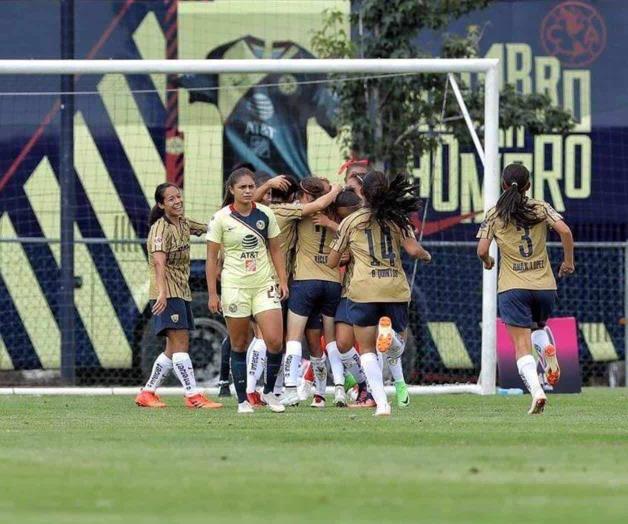 Vence Pumas por primera vez al América en femenil Vence Pumas por primera vez al América en femenil