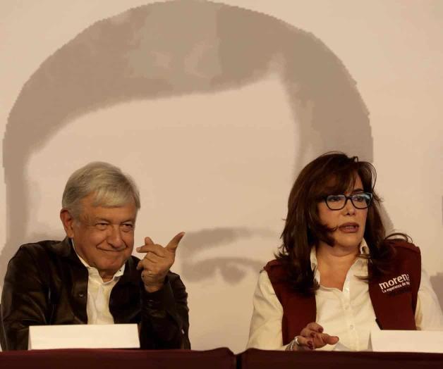 Se queda Polevnsky otro año como presidenta de Morena Se queda Polevnsky otro año como presidenta de Morena