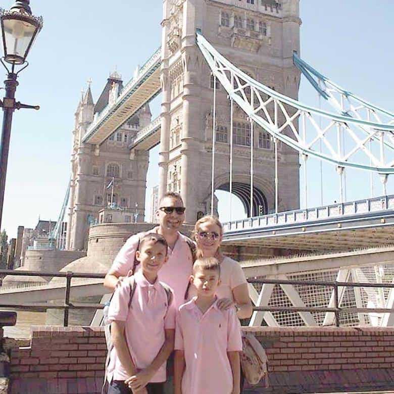 LONDRES. Familia Ponce Keller.